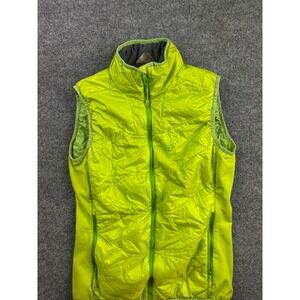 Dynafit Insulated Vest Womens M Lime Green Primaloft Pertex Quantum B0324-03